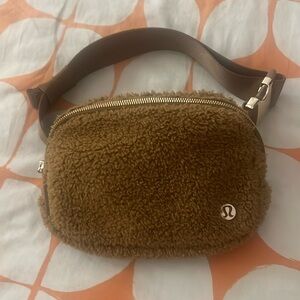 Like New Lululemon Fleece Belt Bag